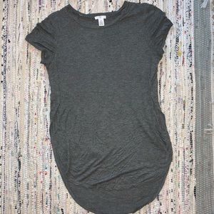 bp gray side slit t-shirt from Nordstrom